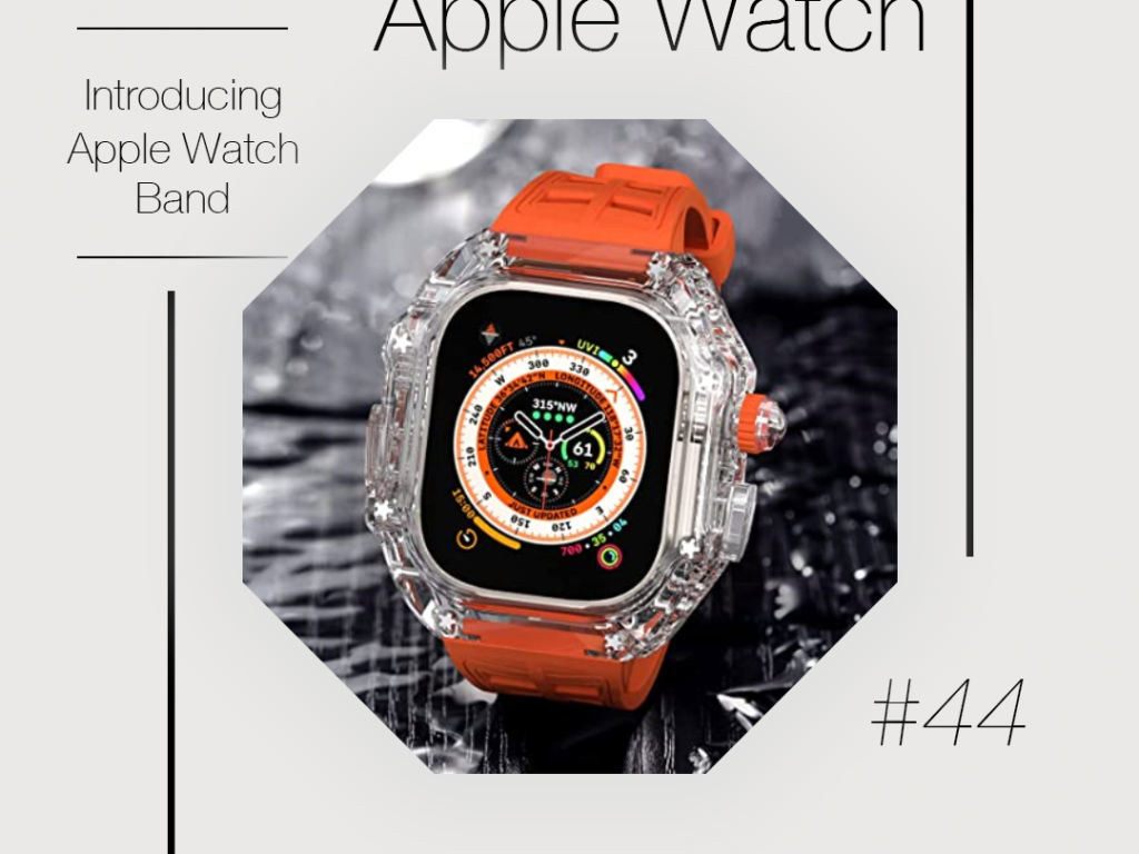 クリアなカバーが高級感！Apple Watchのバンド紹介！#44
