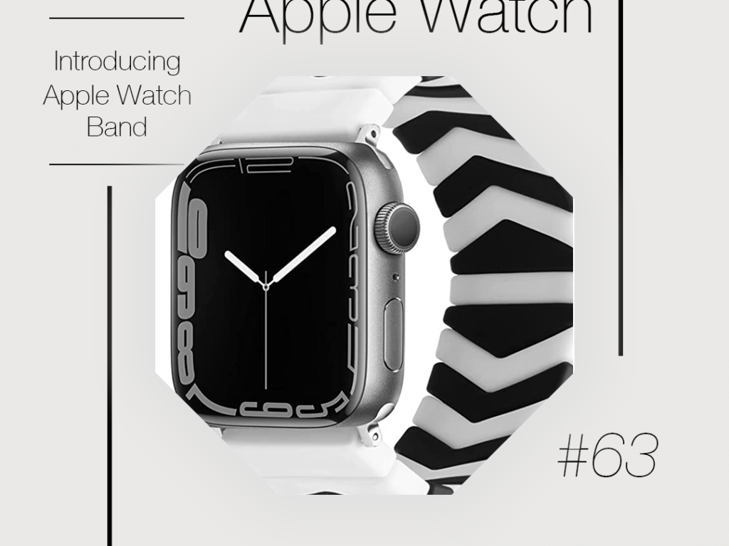 独特なデザインで通気性UP！Apple Watchのバンド紹介！#63